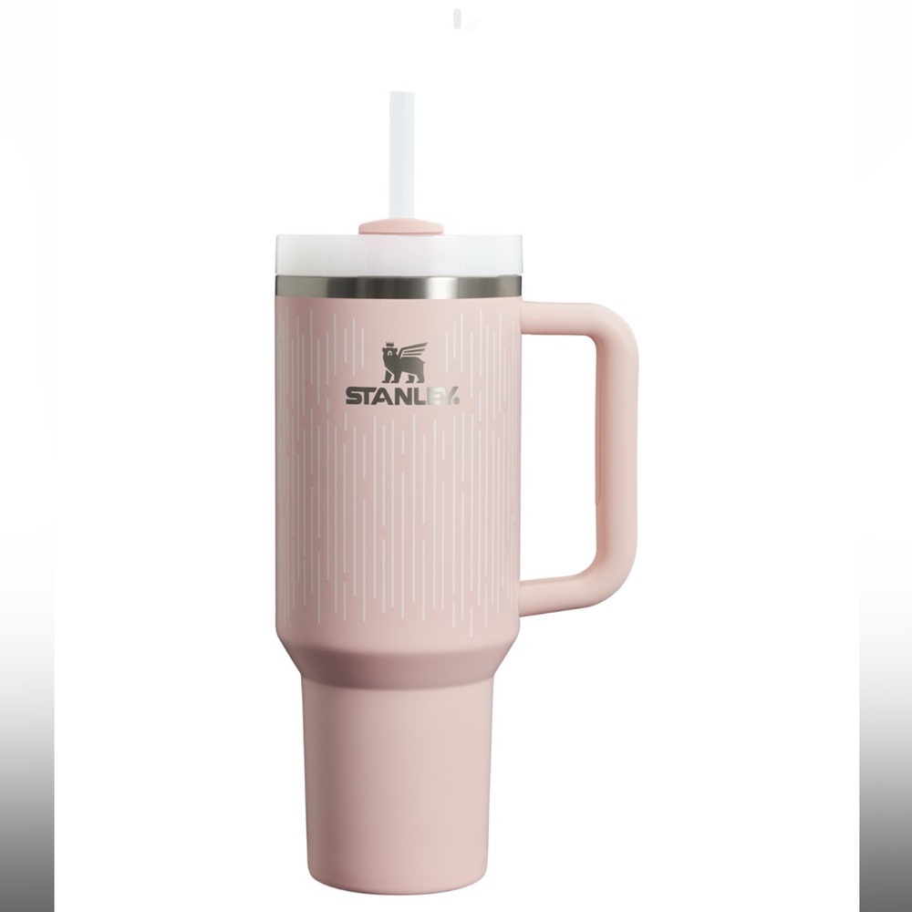 💦 NEW Stanley Quencher Tumbler 🩷 40 OZ - Soft Rain Bloom 🆕 in box - Picture 6 of 6